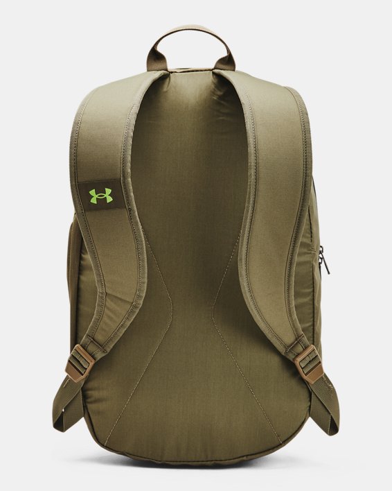 UA Hustle Lite Backpack, Green, pdpMainDesktop image number 1